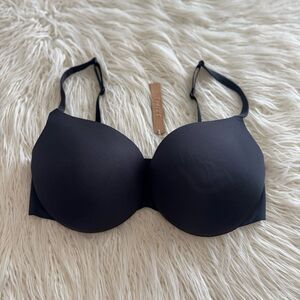 Skims Ultimate Push up Plunge Bra Onyx Size 36DD